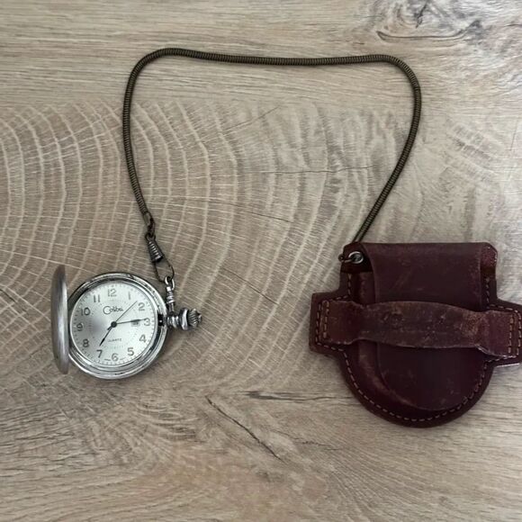 Vintage Colibri Pocket Watch With Wrangler Case - Picture 2 of 5